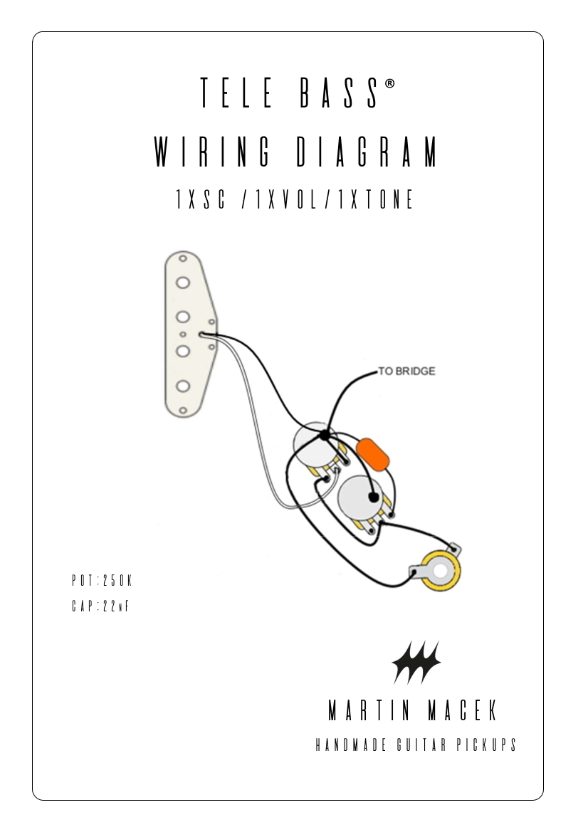 Tele bass wiring diagram